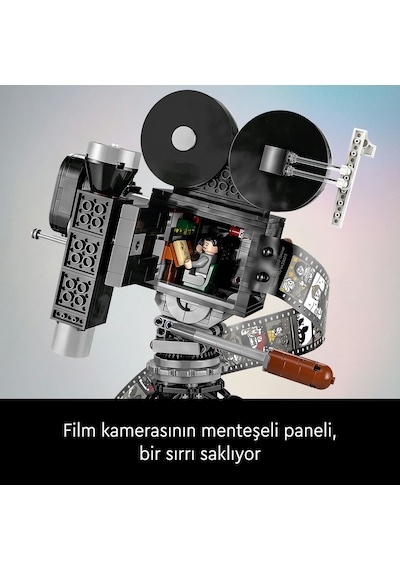 LEGO® │ Disney Walt Disney Hatırası Kamera 43230 - Yetişkinler için Model Yapım Seti (811 Parça)