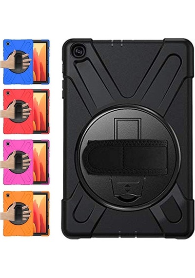 Galaxy Uyumlu Tab A7 10.4 Sm-T500-T505-T507 3 Katmanlı Zırh Kılıf
