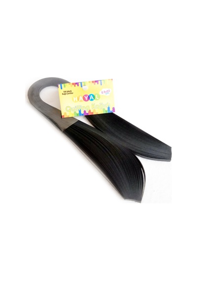 Hayal Quilling Kağıdı - Siyah Renk 100'Lü