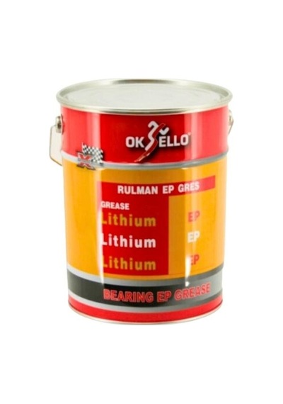 Oksello Rulman Gres Ep 3 Lityum Sabunlu Gres 14 KG