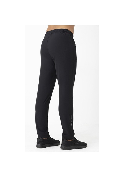 Crozwise Erkek Kalın Likralı Spor Pantolon Siyah