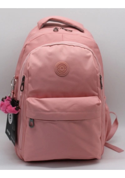 Okul Sırt Çantası Unisex Suya Dayanıklı Kumaş Okul Çantası Bvt2500 Pudra Pembe