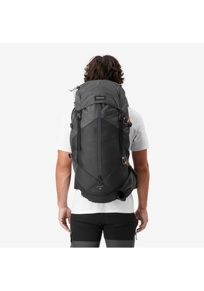 Simond Sımond Erkek Outdoor Trekking Sırt Çantası - 50 L - Mt100 Easyfit Gri