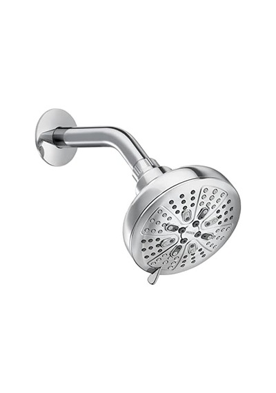 Moen 200w0 Hydro Energetix Sekiz Fonksiyonlu 12,7 Cm Çap Sprey Başlığı Standart, Krom 000 Açık Krem