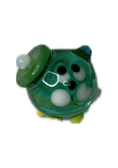 El Yapımı Mini Murano Cam Kedi Biblo A146-02