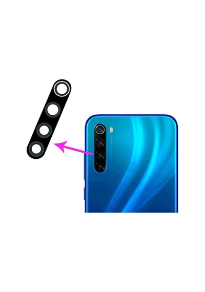 Xiaomi Uyumlu Redmi Note 8 2021 Kamera Lensi Camı M1908C3JGG