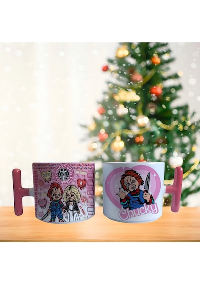 Chucky Kupa Bardak Tek Adet 0106 Çok Renkli