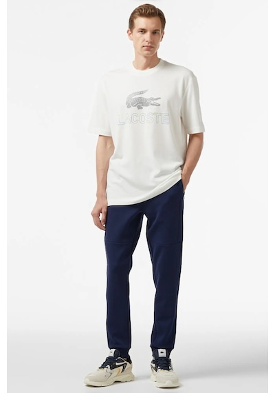 Lacoste Men's Loose Fit Tshirt Pamuklu Geniş Kalıp Reflektörlü Bisiklet Yaka Baskılı Erkek Tişört Krem Lacoste Men's Loose Fit Tshirt Pamuklu Geniş Kalıp Reflektörlü Bisiklet Yaka Baskılı Erkek Tişört Krem