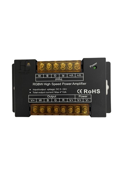 5-24 Volt 4x10a 40 Amper Rgbw Led Amplifier Repeater Tekrarlayıcı Güçlendirici