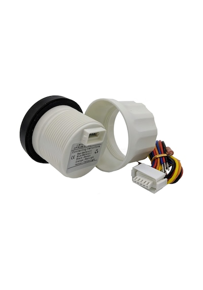 KUS Yakıt Göstergesi Beyaz 0–190 Ohm 12/24V 52 MM