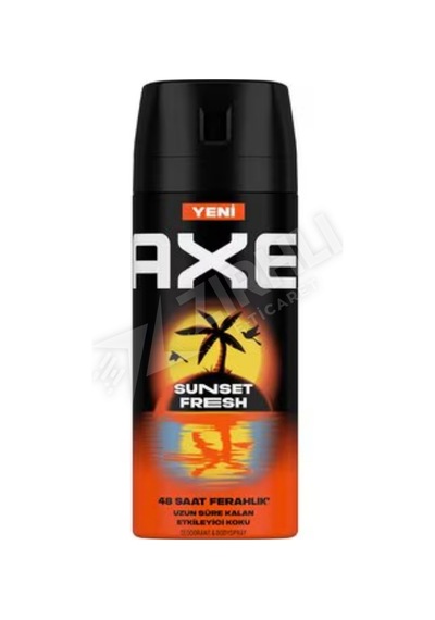 5 Adet Axe Sunset Fresh Deodorant 150 Ml