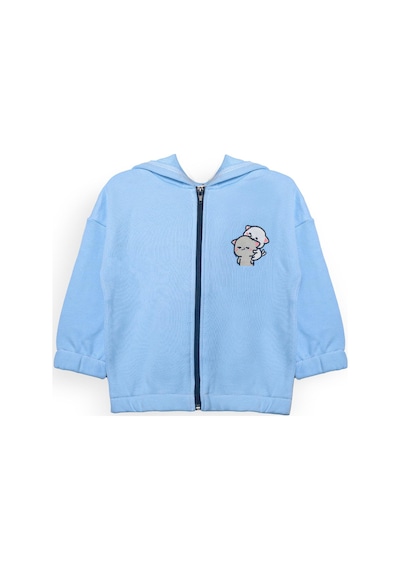 Luess Unisex Çocuk %100 Pamuklu Kedi Nakışlı Kışlık Hırka -açık Mavi 3-4 Yaş 8-9 Yaş Açık Mavi Luess Unisex Çocuk %100 Pamuklu Kedi Nakışlı Kışlık Hırka -açık Mavi 3-4 Yaş 8-9 Yaş Açık Mavi