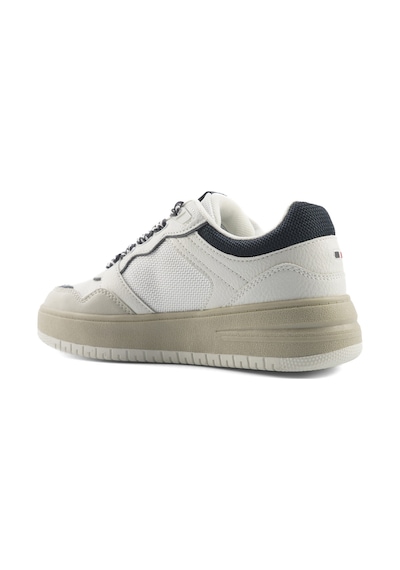 U.s. Polo Assn. Lına 5fx Beyaz Kadın Sneaker Beyaz-lacı Beyaz - Lacivert