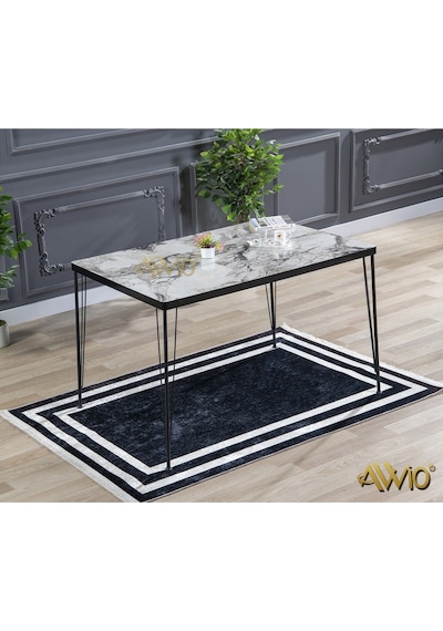 Avvio 80x120 Asel 4 Kişilik Yemek Masası Takımı-mutfak Masası Takımı-beyaz Mermer Desenli Oval Kenar Beyaz Mermer Avvio 80x120 Asel 4 Kişilik Yemek Masası Takımı-mutfak Masası Takımı-beyaz Mermer Desenli Oval Kenar Beyaz Mermer