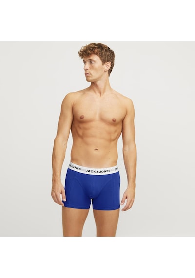 Jack & Jones Erkek 3'lü Boxer Paketi - Joe - 12271554 Navy Blazer