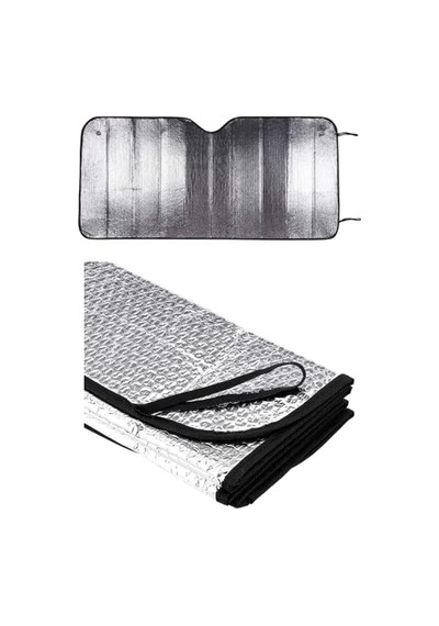 Ayrex Ankanorm Ön Cam Güneşlik Katlanabilir Dışı Metalize Arası Köpüklü Araba Güneşliği 150x70 Cm Diğer