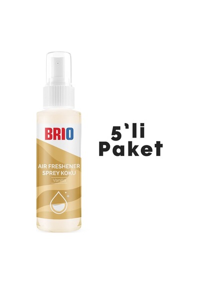 Brio Sprey Koku 170 Ml Vanilla 5 Adet