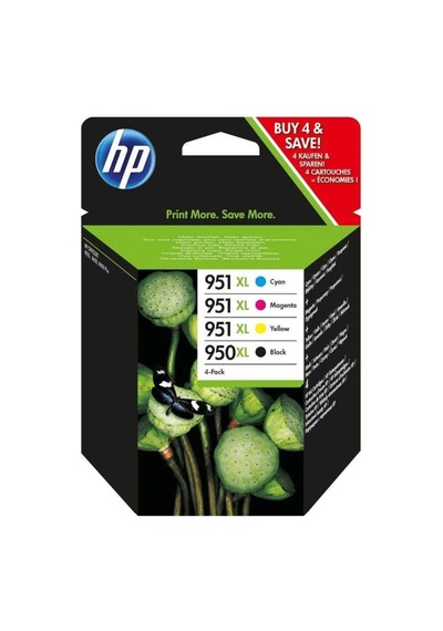 Hp 950Xl/951Xl Renkli Kartuş Paketi 8600