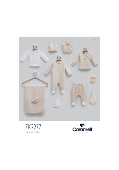 Caramell % 100 Coton 10 Lu Hastane Çıkışı 2277 Bej Bej