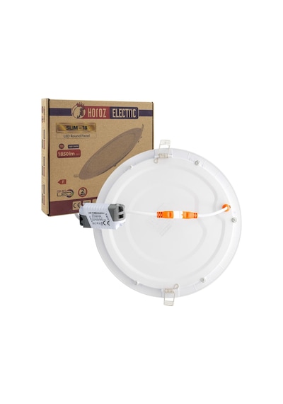 Horoz Slım-18 18 Watt 6400k Smd Led Sıva Altı Beyaz Spot Panel 2li Paket 056-003-018