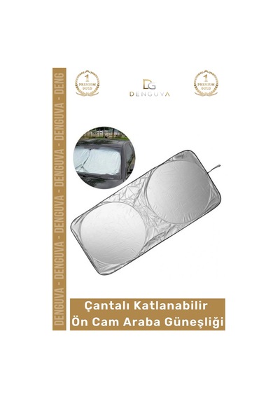 Arabagüneşliği Katlanabilir Uv Korumalı Oto Katlanır Araç Çift Katmanlı Isı Güneş Sıcak Yalıtımlı O