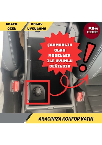 Kia Sportage Orta Kolsol Düzenleyici-2023 Uyumlu Ve Sonrası