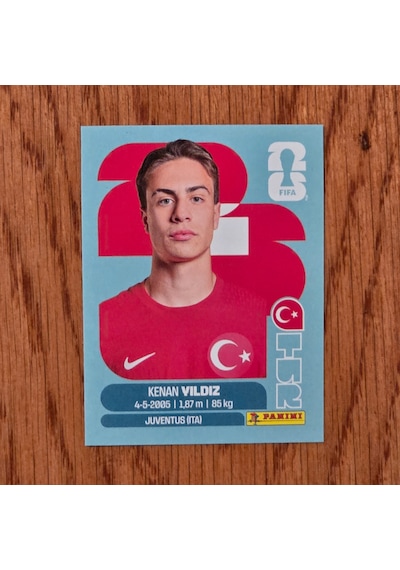 Panini Fwc 2026 Kenan Yıldız Lisanslı Sticker Tur 20