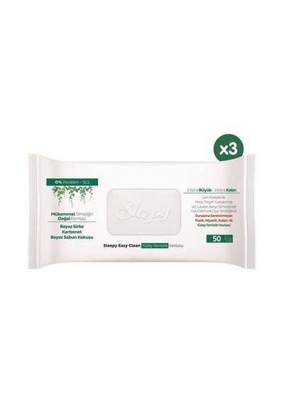 Easy Clean Yüzey Temizlik Havlusu&mendili 3x50 150 Yaprak Diğer