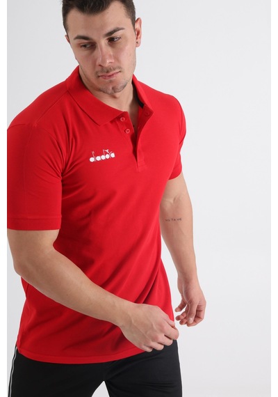 Diadora Liv Kamp Polo T-Shirt Kırmızı
