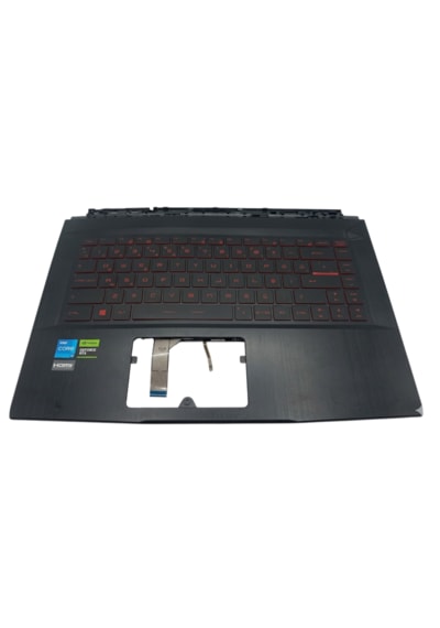 Msı Gf65 Üst Kasa Klavye Siyah