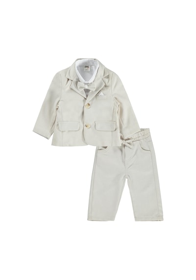 Civil Baby Papyonlu 6-18 Ay Takım - Bej
