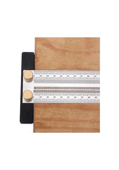 Rox Wood 0090 Hassas Işaretleme Şablon Paslanmaz T Cetvel 300 Mm