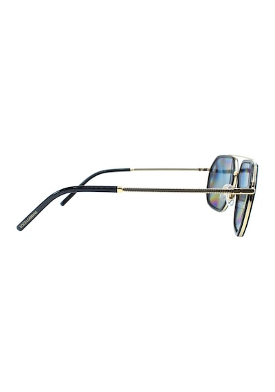 Dolce&Gabbana 2285 02/81 60 Erkek Gold Geometrik Çerçeve Güneş Gözlüğü