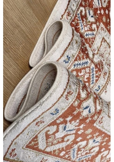 Gümüşsuyu Zara 17434 Tozumaz Seccade 80x130 - Turuncu