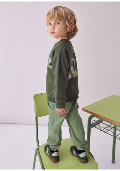 Mayoral Erkek Çocuk Sweatshirt 4401 Yeşil