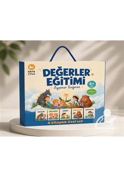 Değerler Eğitimi Seti 5 Kitaplık Özel Set / Ayşenur Bağmen