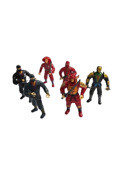 Aksesuarlı Ninja Figürü 10 Cm 45142 Model 12