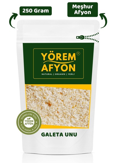 Yörem Afyon Meşhur Afyonkarahisar Yöresinden Ev Yapımı Lezzetlerin Sırrı Tam Buğday Unlu Galeta Unu 250gr.