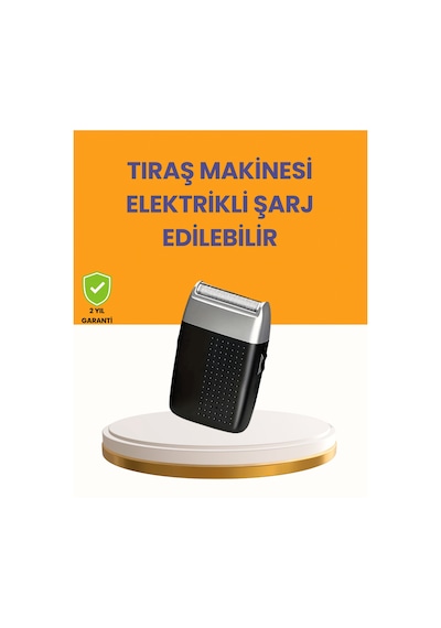Techmrt Çok Amaçlı Şarjlı Saç & Sakal Kesme Makinesi Profesyonel Ve Sessiz Performans