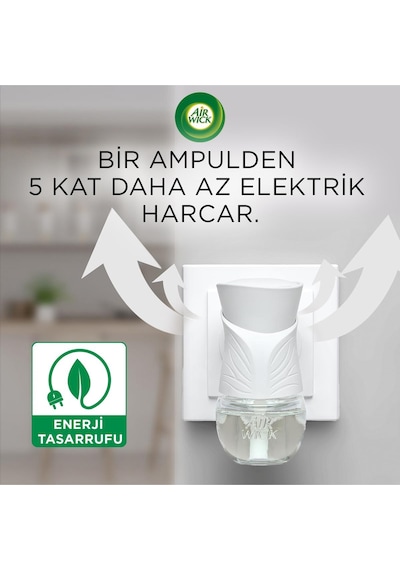 Air Wick Elektrikli Oda Kokusu Temizliğin Esintisi Kit (Cihaz + Koku) x 2