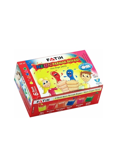Fatih Parmak Boyası Neon 6 Renk 25 Ml 50002 0023