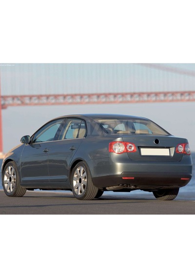 S-Dizayn  Volkswagen Jetta Krom Cam Çıtası 4 Prç 2006-2011