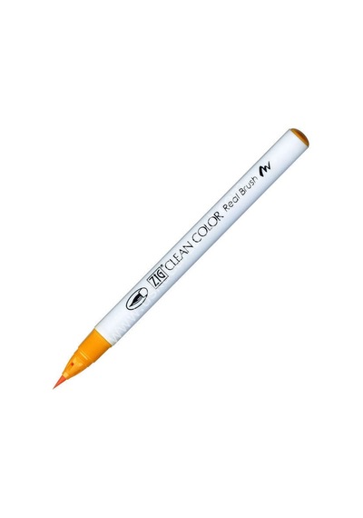 Zig Clean Color Real Brush Fırça Uçlu Marker Kalem 052 Bright Yellow