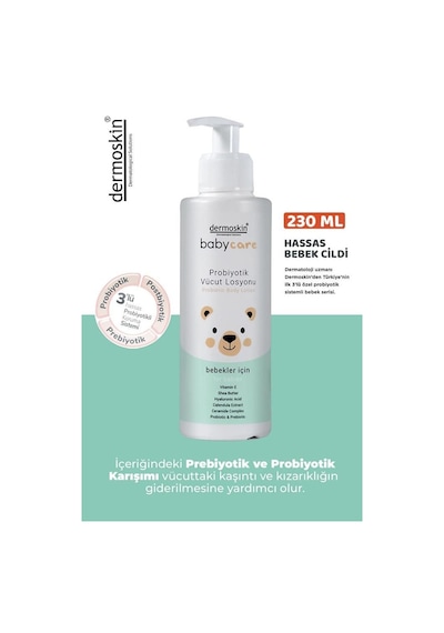 Dermoskin BabyCare Probiyotik Vücut Losyonu 230 ML