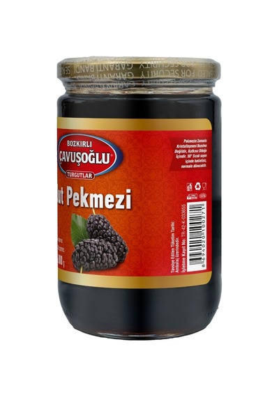 Bozkırlı Çavuşoğlu Dut Pekmezi Cam Kavanoz 800 G