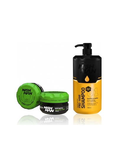 M2 Keratin Özlü Mat Görünümlü Wax 100 Ml X 5 Adet/ + 1250 Ml Tuzsuz Şampuan Hediye