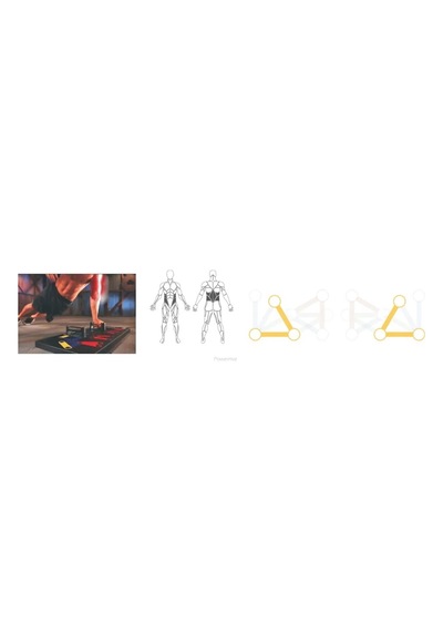 Şınav Tahtası Çalışma Platformu Aleti Fitness Spor Push-up Kondisyon