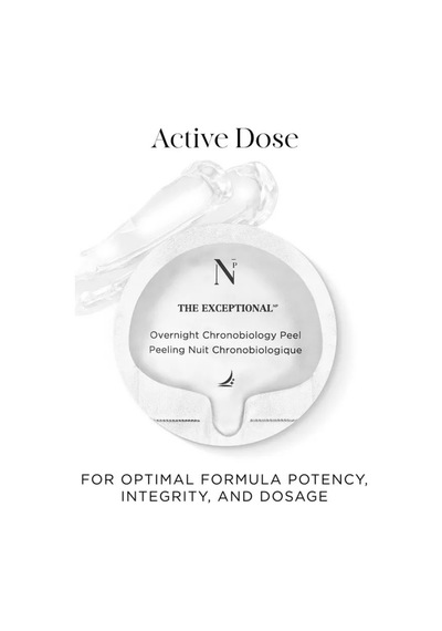 Noble Panacea The Exceptional Overnight Chronobiology Peel 8x4ml, Gece Boyu Cilt Dokusu Yenileyici Lüks Peeling