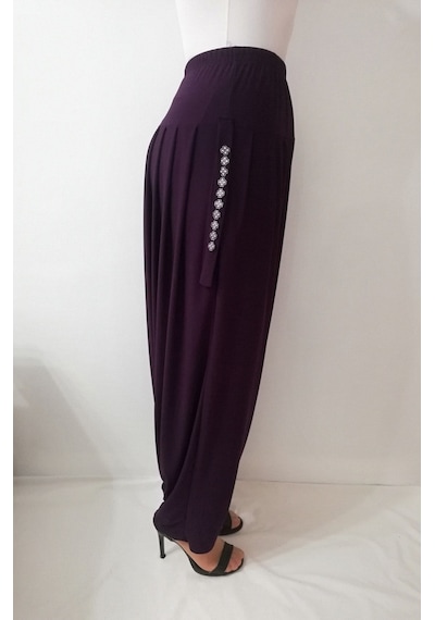 Kavaklıdere Giyim Kavaklidere Giyim Niğde Model Buzzy Lızzy Sendi Mor Kadın Şalvar Mor 40 - 44 Mor