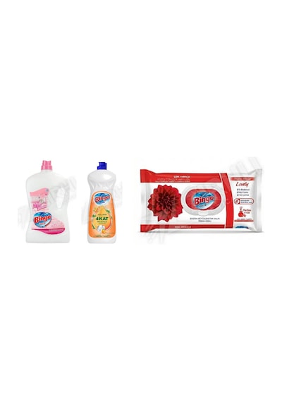 Bingo Yüzey Tem. Fresh 2.5 Lt + Bulaşık Deterjanı 650 Ml + Yüzey Tem.havlusu 96'lı 3'lü Set Diğer